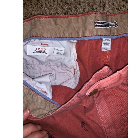 Men’s IZOD Saltwater Shorts size 38 Marlin Shorts - Picture 3 of 3